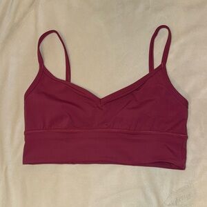 lululemon athletica Burgundy Sports Bra